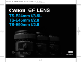 Canon TS-E24MM User manual