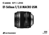 Canon EF-S60mm f/2.8 MACRO USM User manual