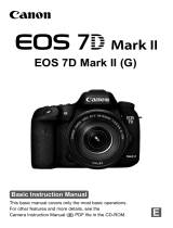 Canon EOS 7D Mark II Operating instructions