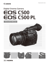 Canon C500 User manual
