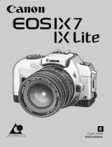 Canon EOS IX Lite User manual