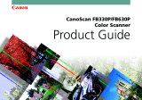 Canon CanoScan FB 630P User manual
