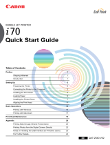 Canon i70 Quick start guide