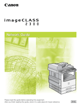 Canon imageCLASS 2300N Owner's manual