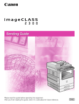 Canon imageCLASS 2300N Owner's manual