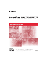 Canon ImageCLASS MF5750 User manual