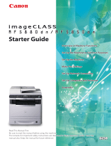 Canon imageCLASS MF5850dn Owner's manual