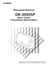 Canon imageFORMULA DR-2050SP Owner's manual