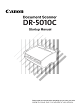 Canon DR 5010C - imageFORMULA - Document Scanner User manual