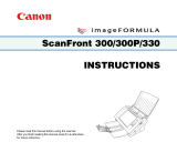Canon imageFORMULA ScanFront 330 User manual