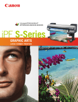Canon imagePROGRAF IPF8000S High Res Print Brochure