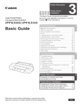 Canon imagePROGRAF iPF6350 Owner's manual