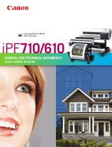 Canon IPF710 Quick start guide