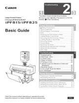 Canon imagePROGRAF iPF815 Owner's manual