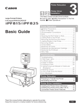Canon iPF815 Owner's manual