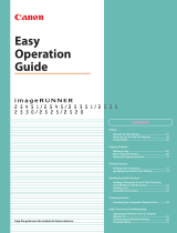 Canon imageRUNNER 2535 Operating instructions