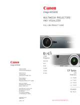 Canon LV-7265 Product Sheet