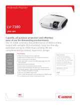 Canon LV-7380 User manual