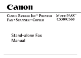 Canon MultiPass C560 Owner's manual