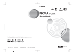 Canon PIXMA iP5200R Installation guide
