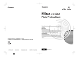 Canon PIXMA mini260 Owner's manual
