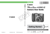 Canon A590 User manual