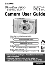 Canon IXUS 300 User manual