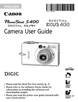Canon S400 User manual