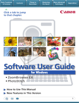 Canon SD990 Software Guide for Windows