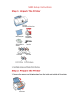 Canon S800 Operating instructions