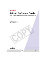 Canon SELPHY CP600 Owner's manual