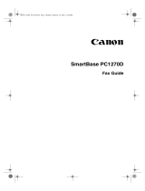 Canon SmartBase PC1270D User manual