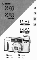 Canon Prima Super 135 User manual