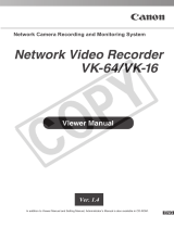 Canon VK-64 v2.0 Owner's manual