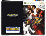 Capcom Capcom CA105_SFIV_XBX_MANC_BC02.indd User manual