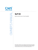 Cary Audio Design SLP 03 User manual