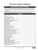 Casablanca Fan Company PANAMA User manual