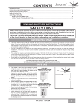 Casablanca Stealth 3243Z User manual