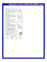 Casio MA1002-EA User manual