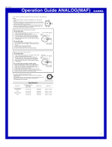 Casio Analog(MAF) MA1104-EA User manual