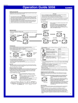 Casio AQW101-1AV User manual
