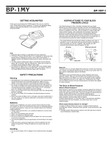 Casio BP-1MY-1 User manual