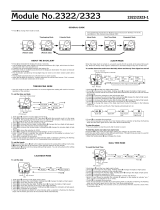 Casio 2323 User manual