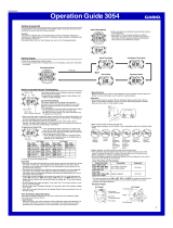 Casio MO0606-EA User manual