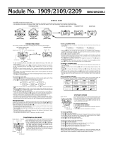 Casio 2109 User manual