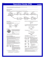 Casio Watch MA0904-EA User manual