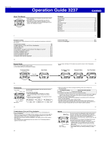 Casio MA1101-EA User manual