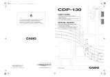 Casio CDP-130 Owner's manual