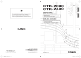 Casio CTK-2400 User manual