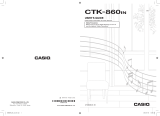 Casio CTK-860IN Owner's manual